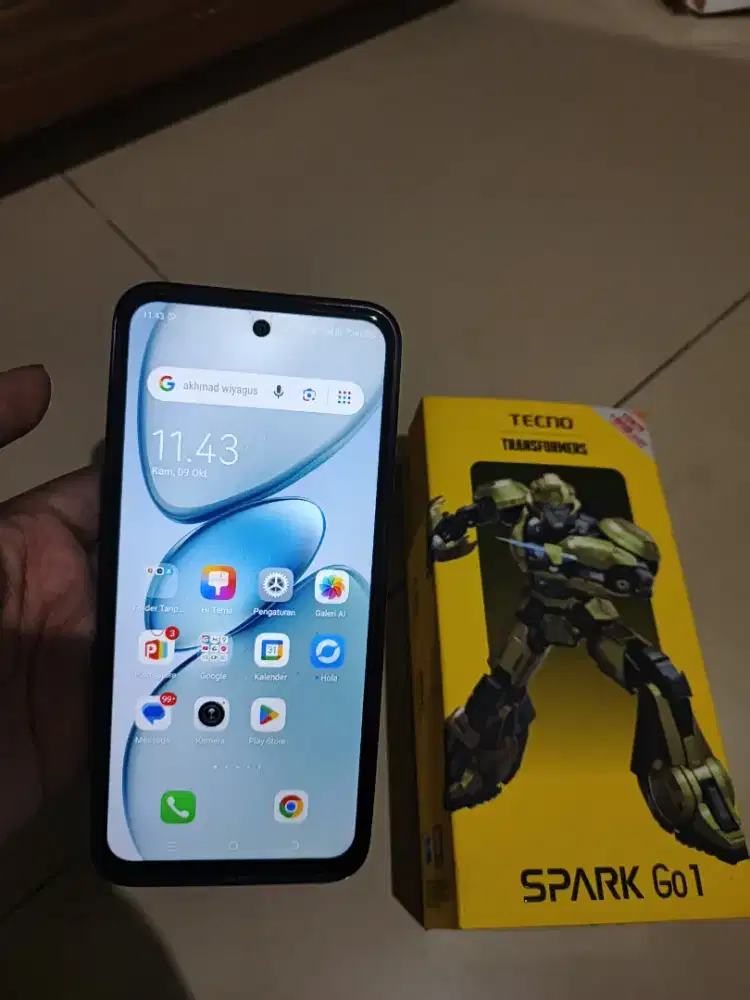 Hp Tecno spark go 1