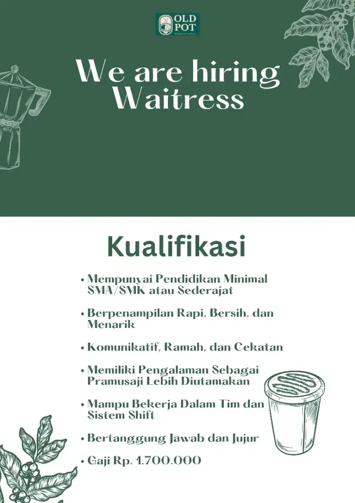 Loker untuk restoran