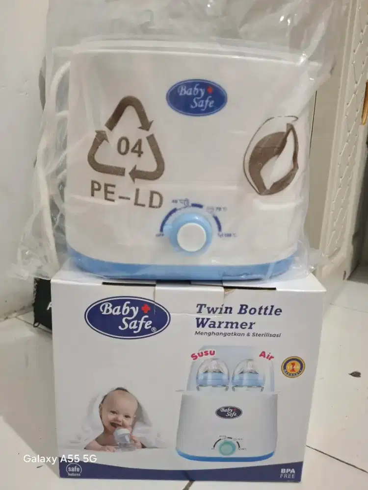 STRELIZER TWIN BOTTLE WARMER BABY SAFE