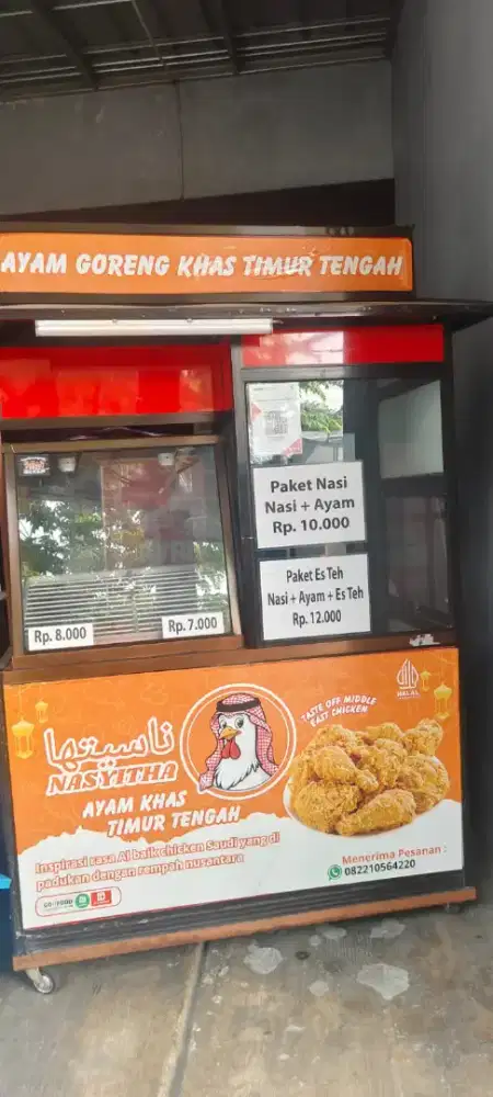 Perlengkapan usaha Fried Chicken