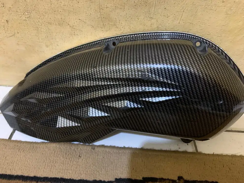 karbon body aerox old , box cvt, visor, tutup tangki