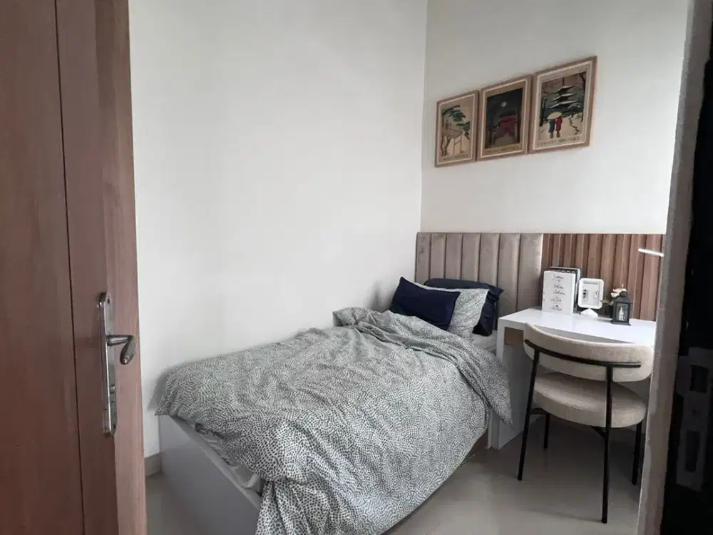 rumah nempel BSD , 2KT harga start 300jutaan cicilan 2jutaan aja