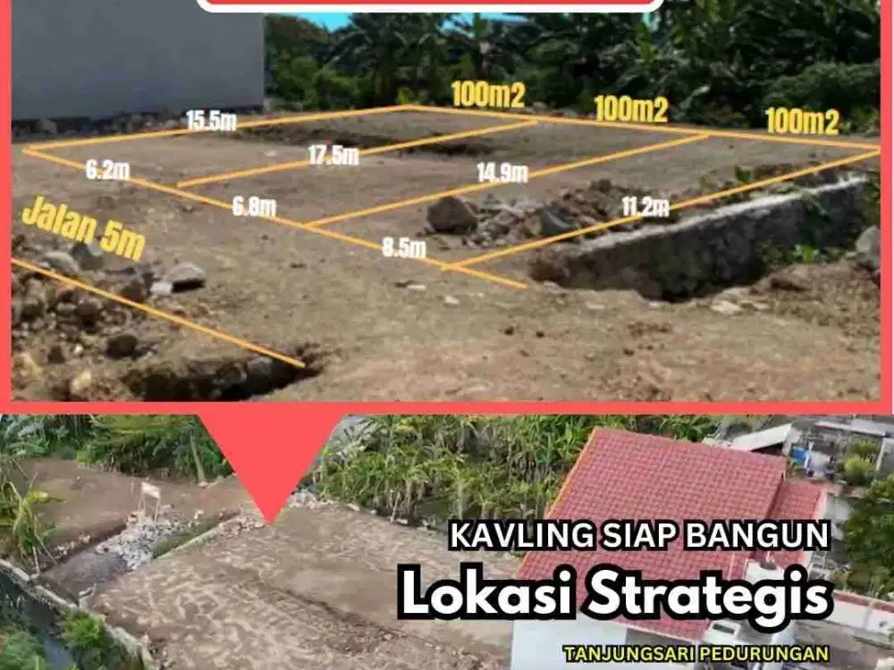 tanah kavling dekat Sekolah SD Sang timur arya mukti Pedurungan