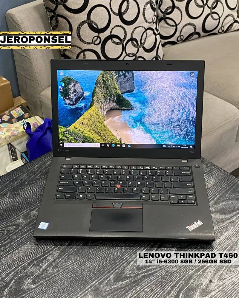 LENOVO THINKPAD T460 14 i5-6300 8GB / 256GB SSD MURAH ORIGINAL GARANS