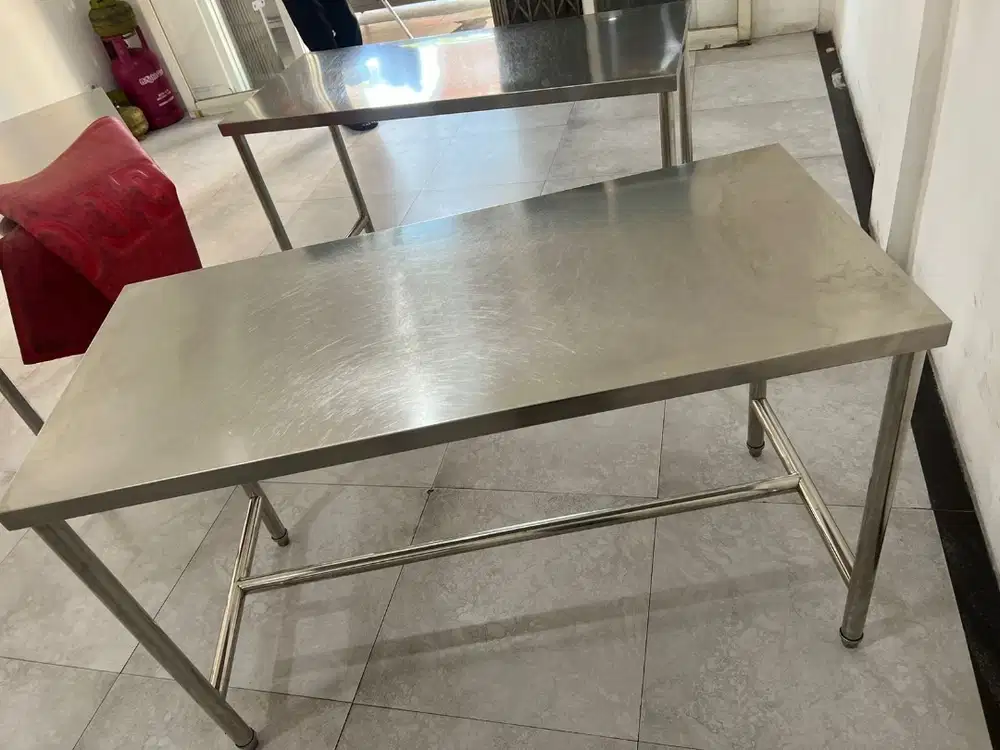 Meja stainless 304 Foodgrade antikarat