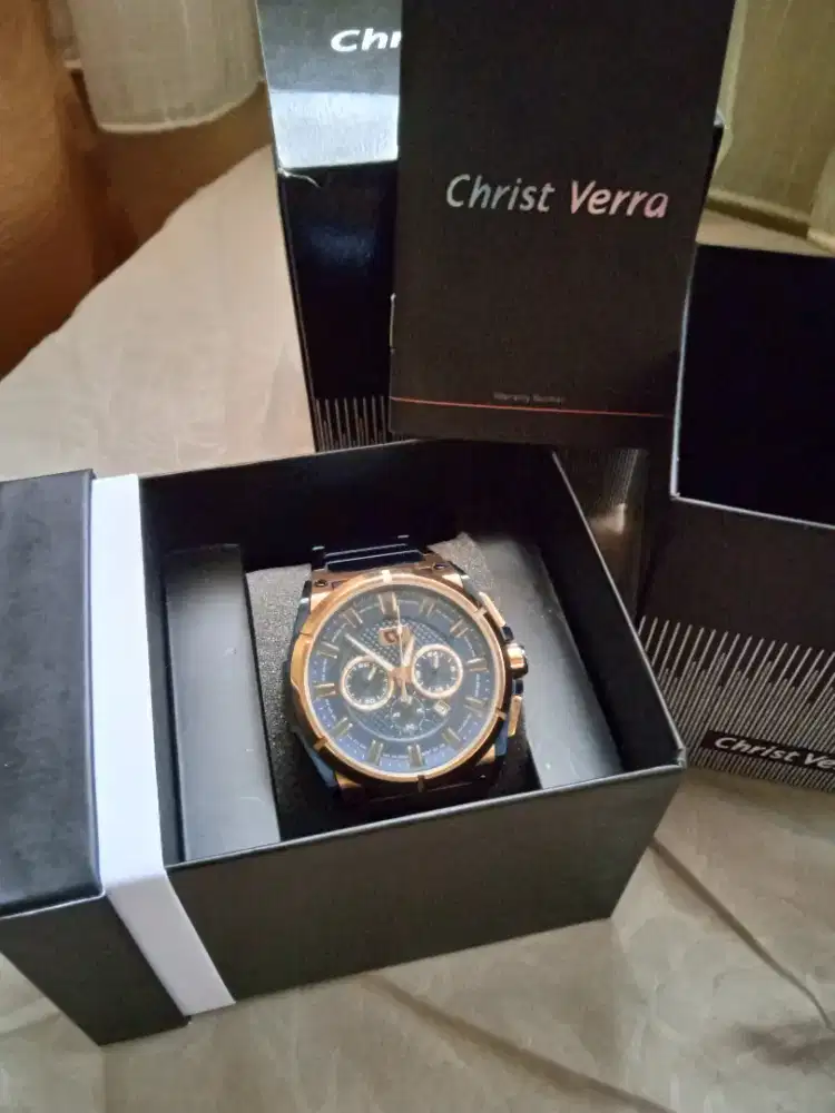 Jam Tangan Mewah Christ Verra type CV C20028G-1J