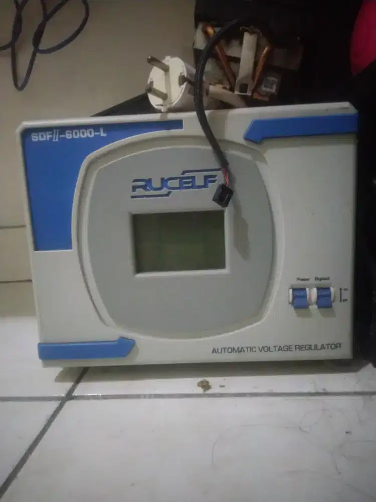 Di Jual RUCELF SDFII-6000-L AVR (Automatic Voltage Regulator)