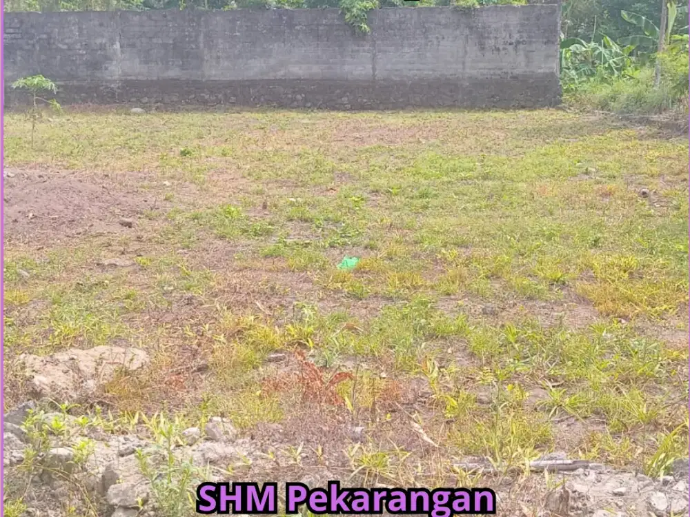 Tanah Kost Murah 1 Km Kampus UII Kaliurang SHM Pekarangan