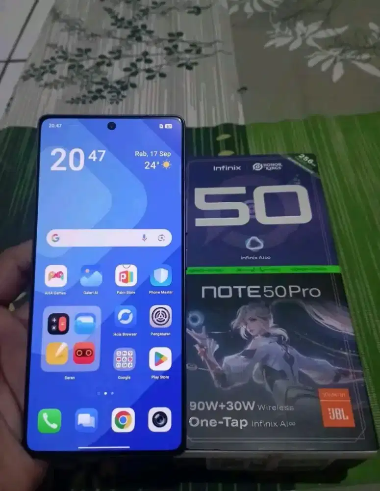 Infinix not 50 pro ram 8/256