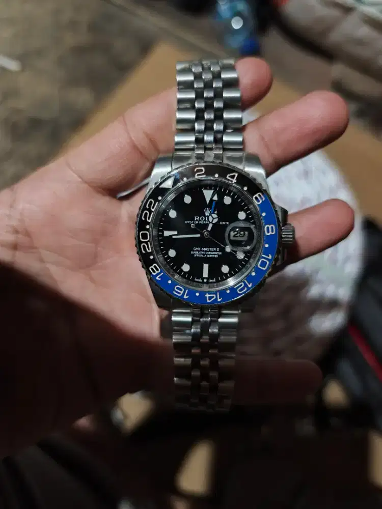 Rolex automatic kaca Shapir cristal