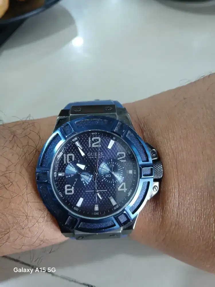 Jam Guess Rubber Blue