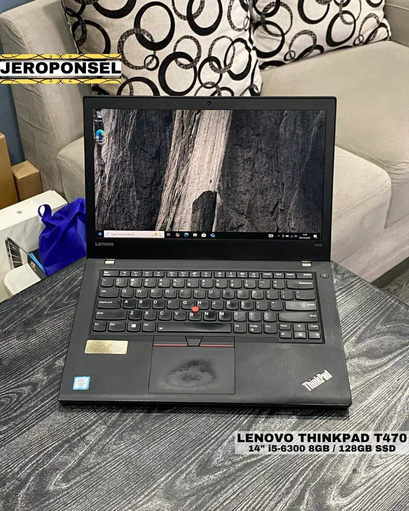 LENOVO THINKPAD T470 14 i5-6300 8GB / 128GB SSD MURAH ORIGINAL GARANS