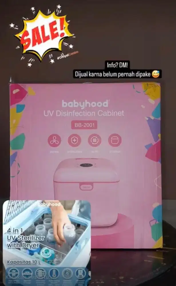 Babyhood sterilizer