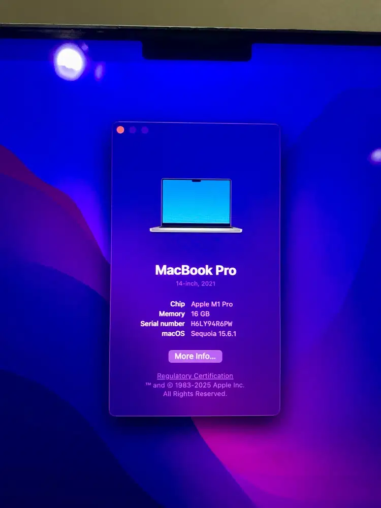 MacBook Pro M1 2021 FULLSET 16/512GB
