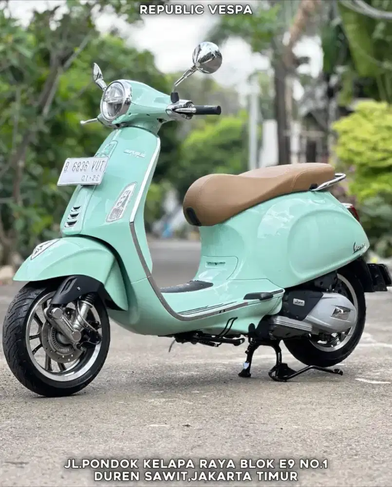 DIJUAL VESPA PRIMAVERA 150 IGET ABS LED THN 2020 PERFECT CONDITION