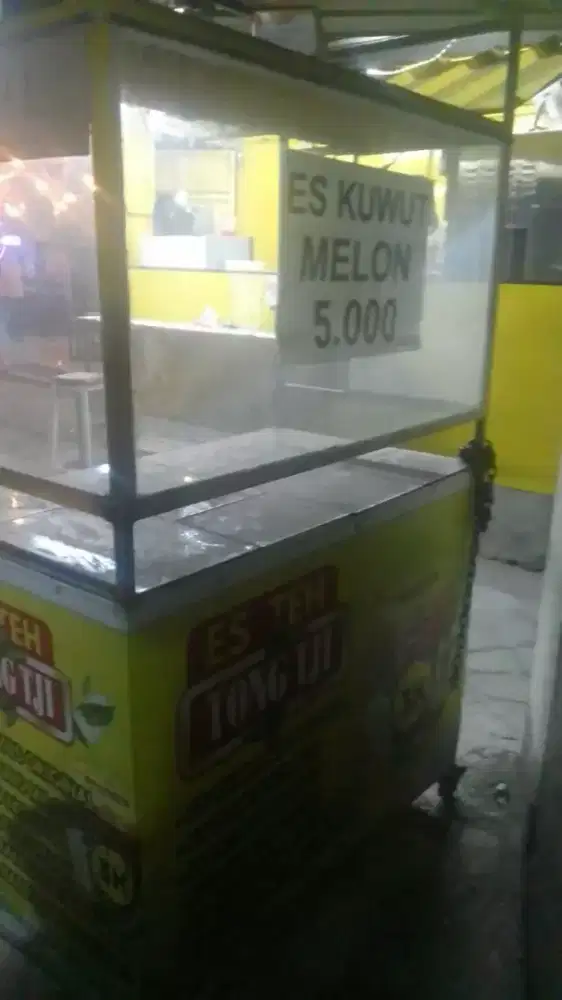 Gerobak besi es teh