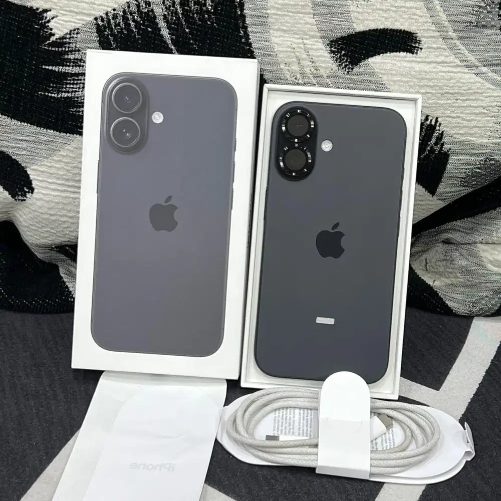 iPhone 16 Black 128 GB iBox