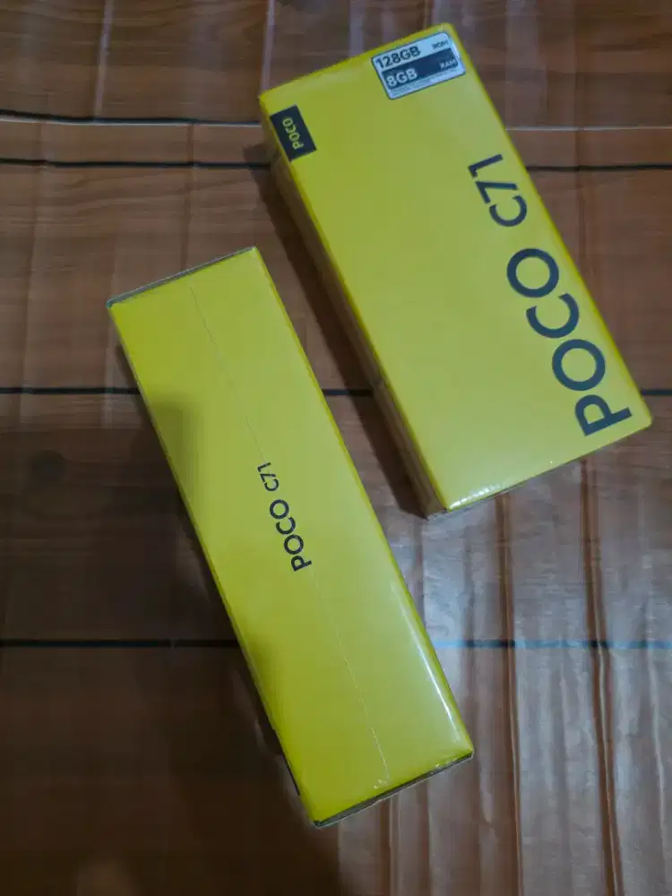 Poco C71 4+4/128 GB Baru Garansi resmi 15 Bulan
