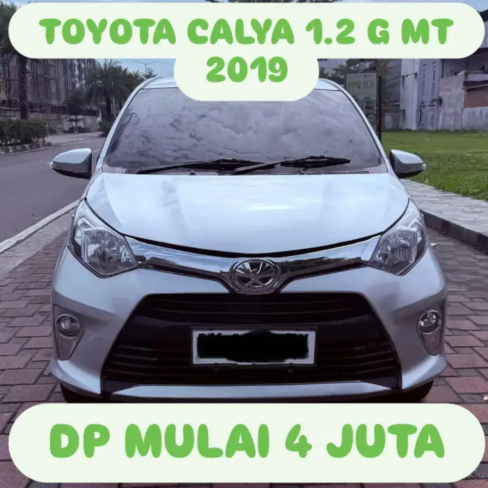 TOYOTA CALYA 1.2 G MT 2019 DP 4 JUTA