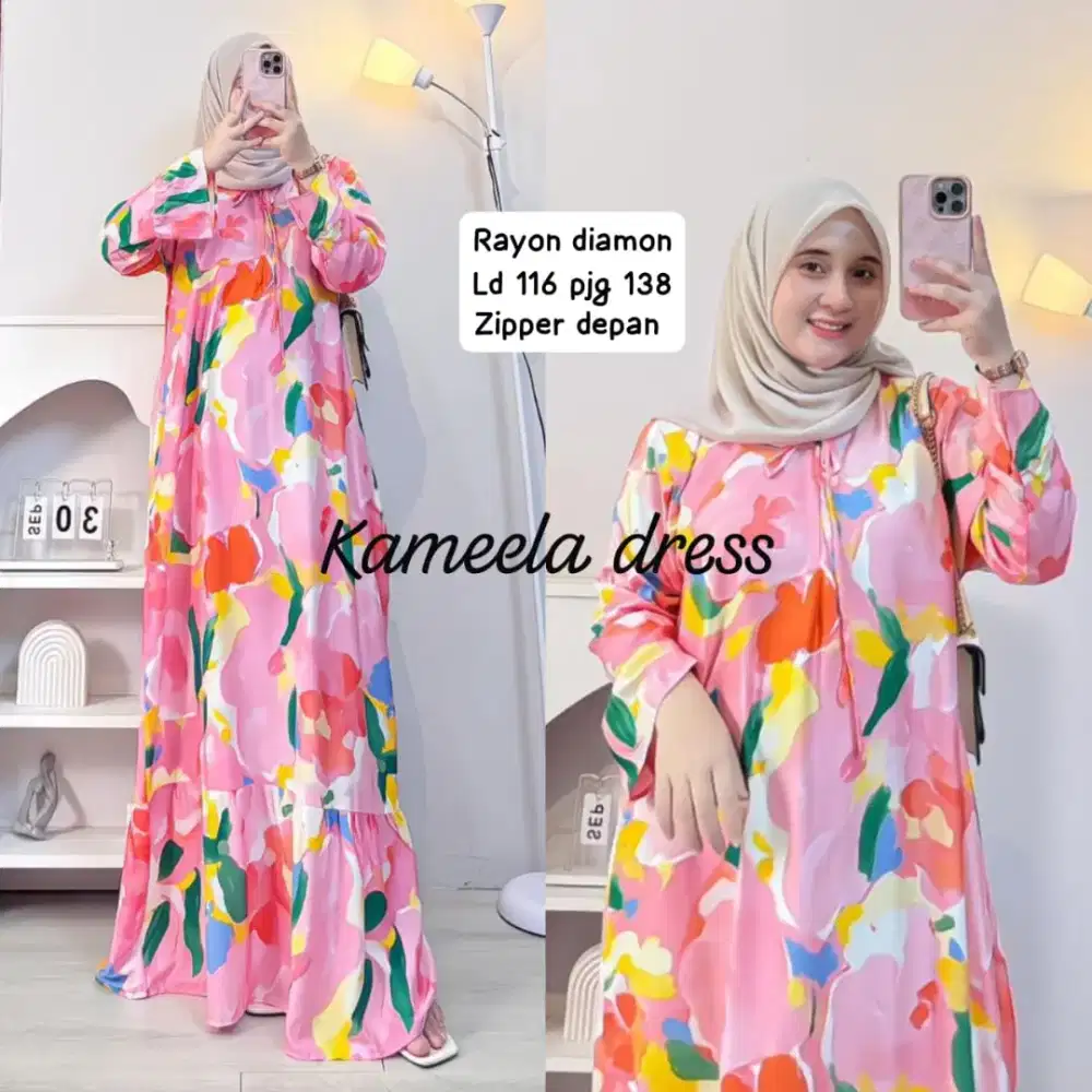 Celana batik kekinian warna cerah