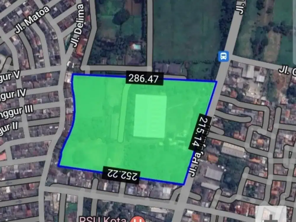 Dijual Lahan Strategis 5,1 Ha di Pamulang Tangerang Selatan