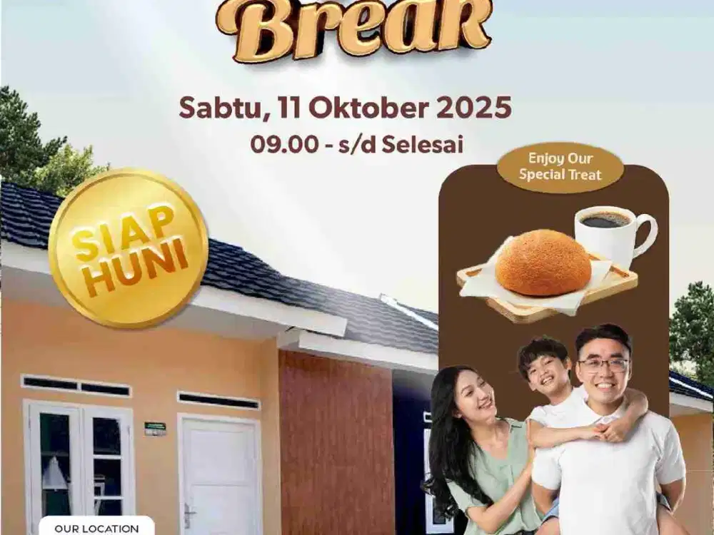 Rumah Subsidi Murah Dekat Stasiun Dan Pasar Parungkuda