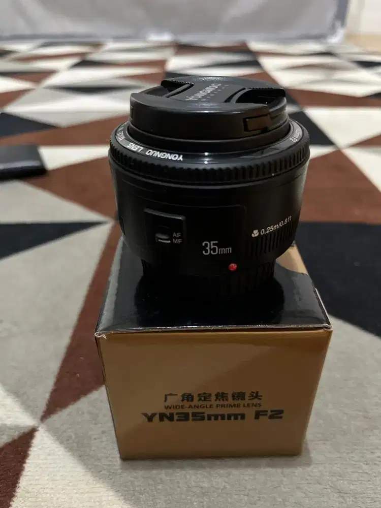 Lensa Yongnuo 35mm F2 for canon