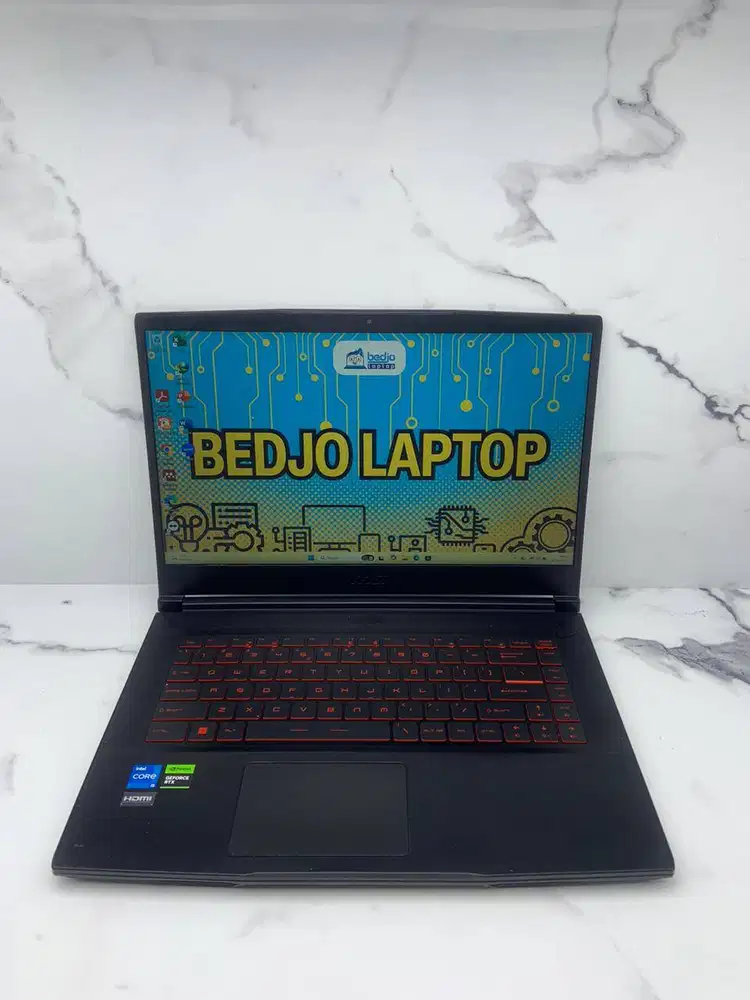ASUS  MSI GF63 12UCX TERDAHSYAT! Laptop MSI Gaming Windows ORI