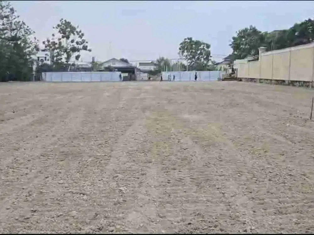 Tanah Lahan Sudah Proses Pecah untuk Perumahan dan ada Site Plan di Papahan Karanganyar