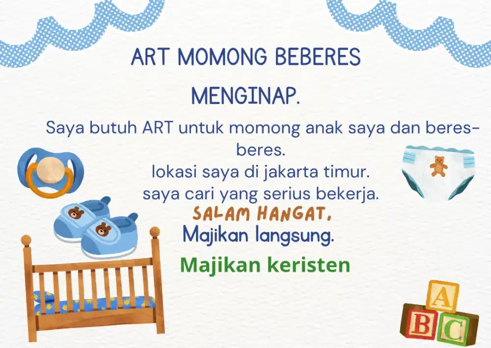 Art pembantu momong
