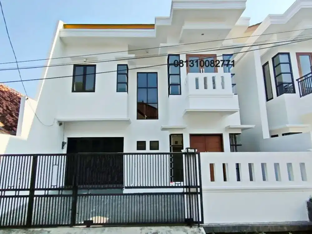 Rumah Baru Modern Siap huni Di Rawamangun Jakarta Timur