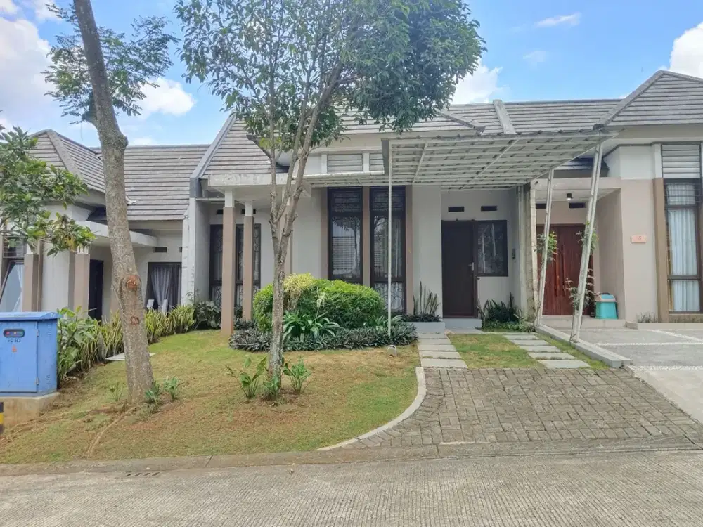 Rumah Minimalis lingkungan pegunungan udara yang masih sejuk dan bersih,dekat wisata Jungland Sentul,8 menit dari Aeon Mall & Pasar Bersih Sentul City