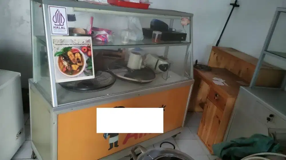 Perlengkapan usaha EX restoran/cafe kondisi istimewa