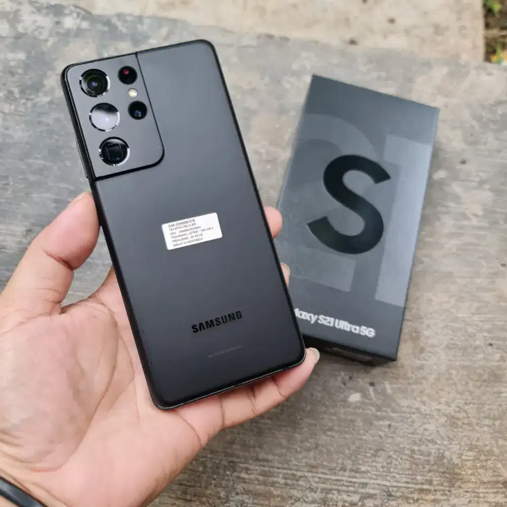 Samsung S21 Ultra 5G 12/128gb fullset mulus