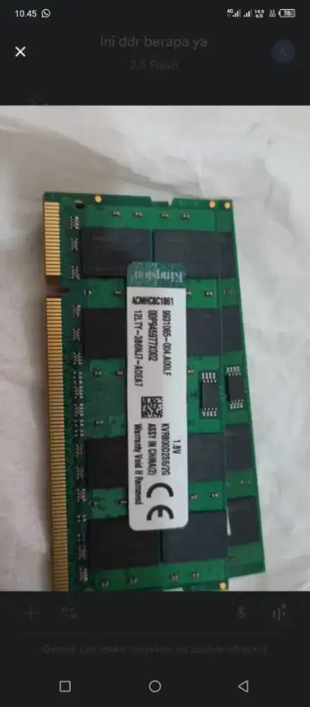 Ram Laptop dan PC