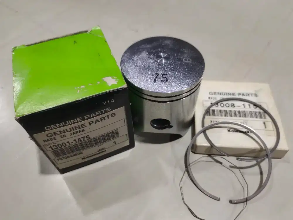 Piston b75 dan ring piston ninja r dan ninja rr