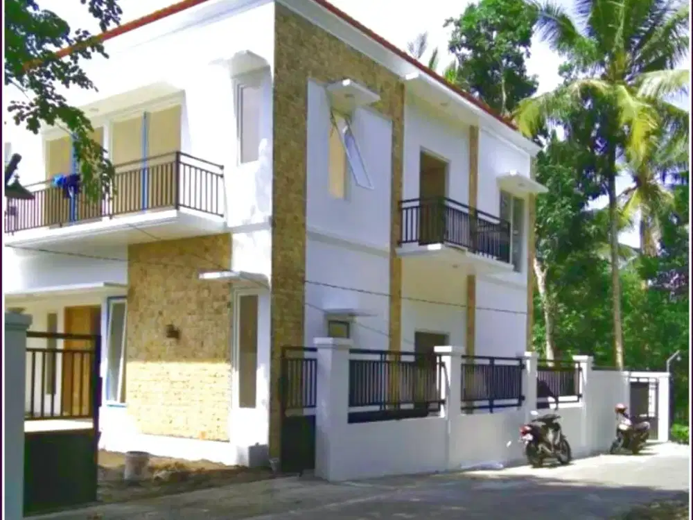 Jual Rumah Cantik 2 Lantai Nempel Kampus UII Kaliurang JOGJA Luas 250m