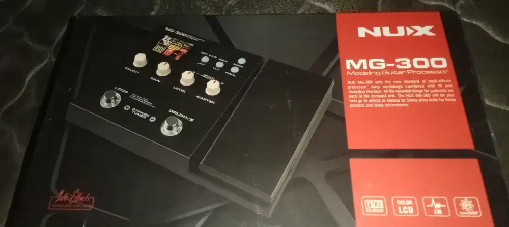 Efek gitar nux mg 300