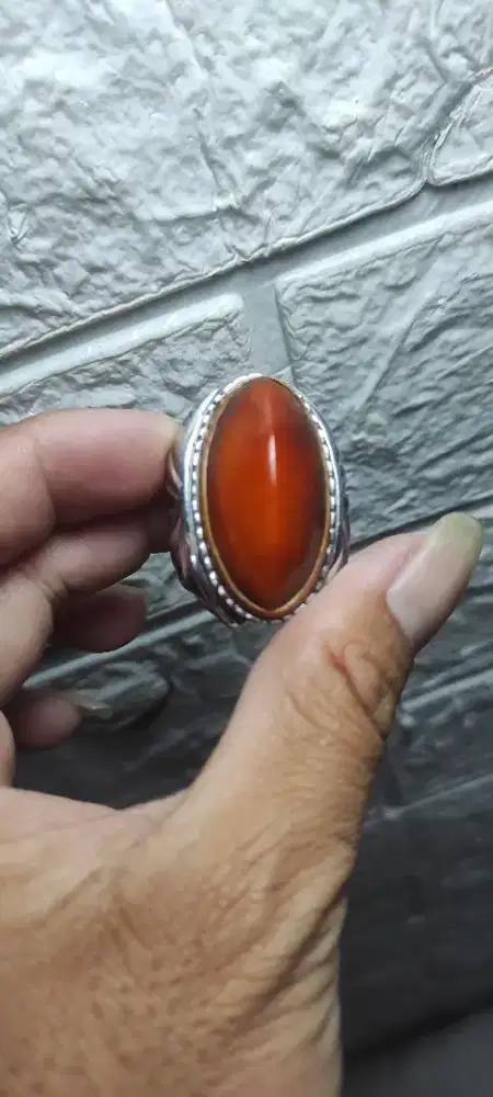batu pandan ring monel