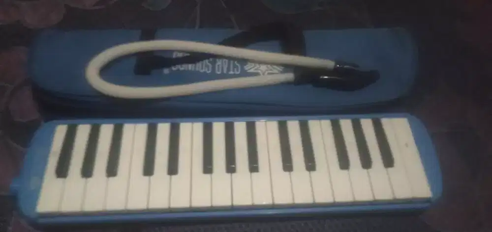 Pianika tiup barang masih mulus