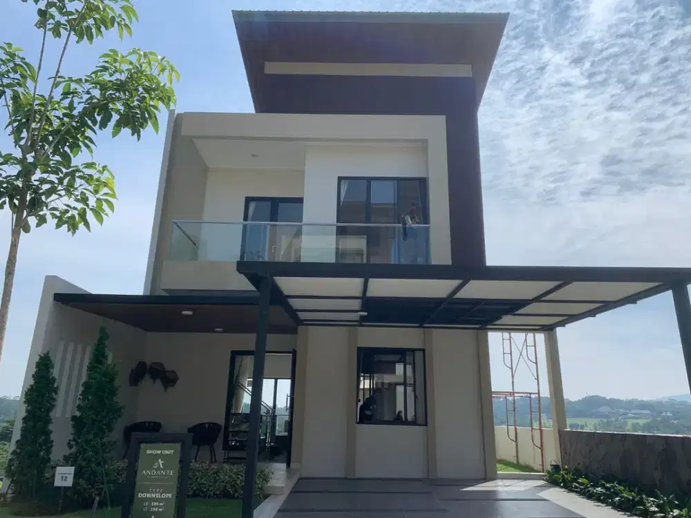 Rumah Baru view pegununga,faslitas lengkap,siap Huni,Sentul City
