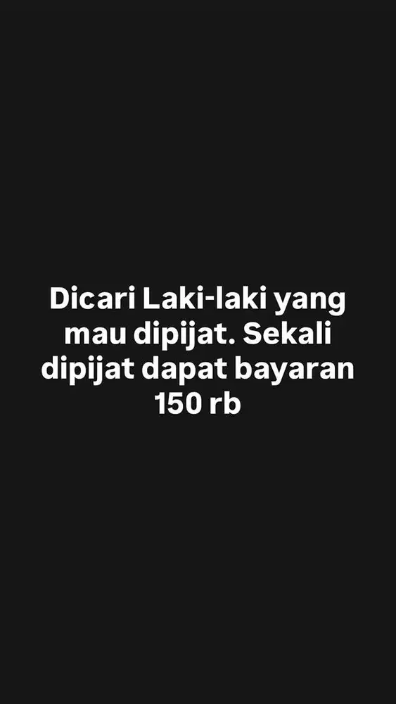 Lowongan kerja, untuk uang tambahan