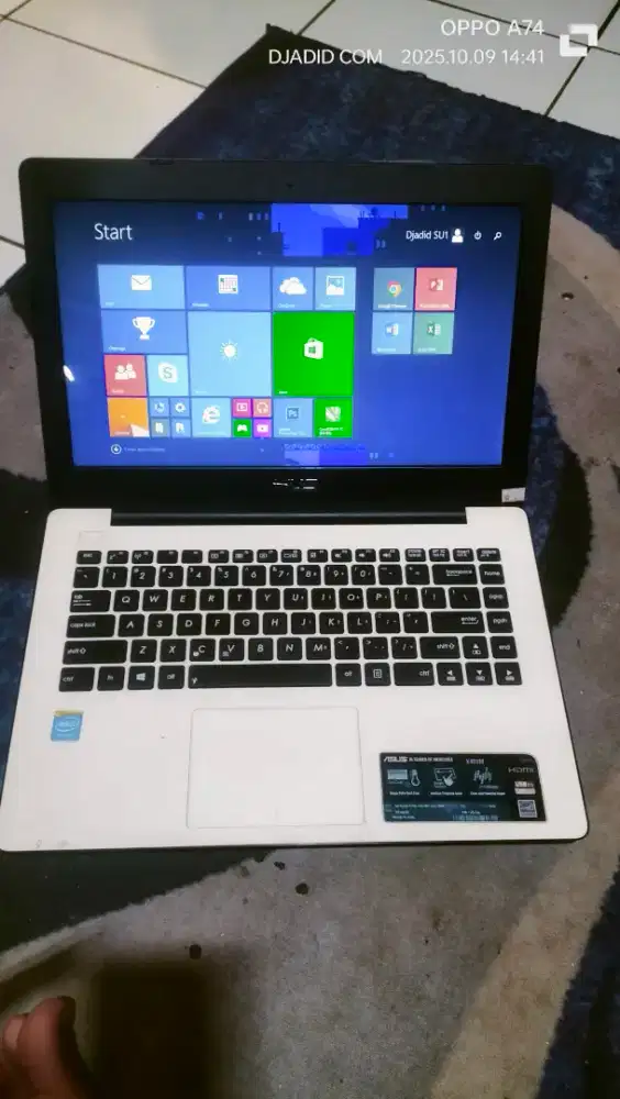 Asus X453M normal siap pakai