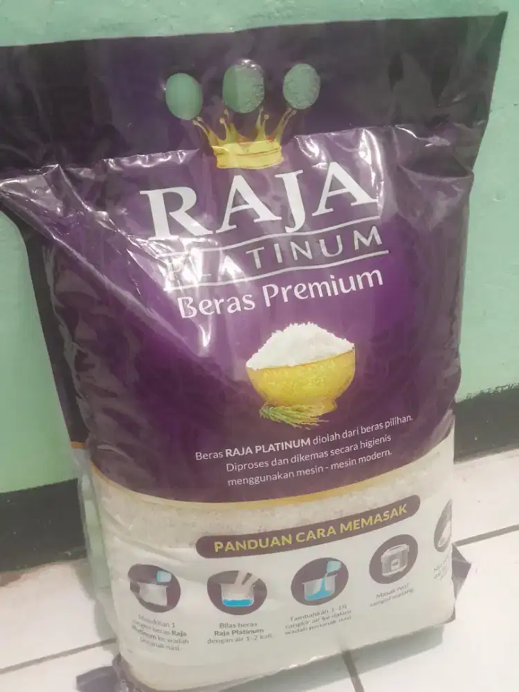 Beras RAJA PLATINUM 5kg