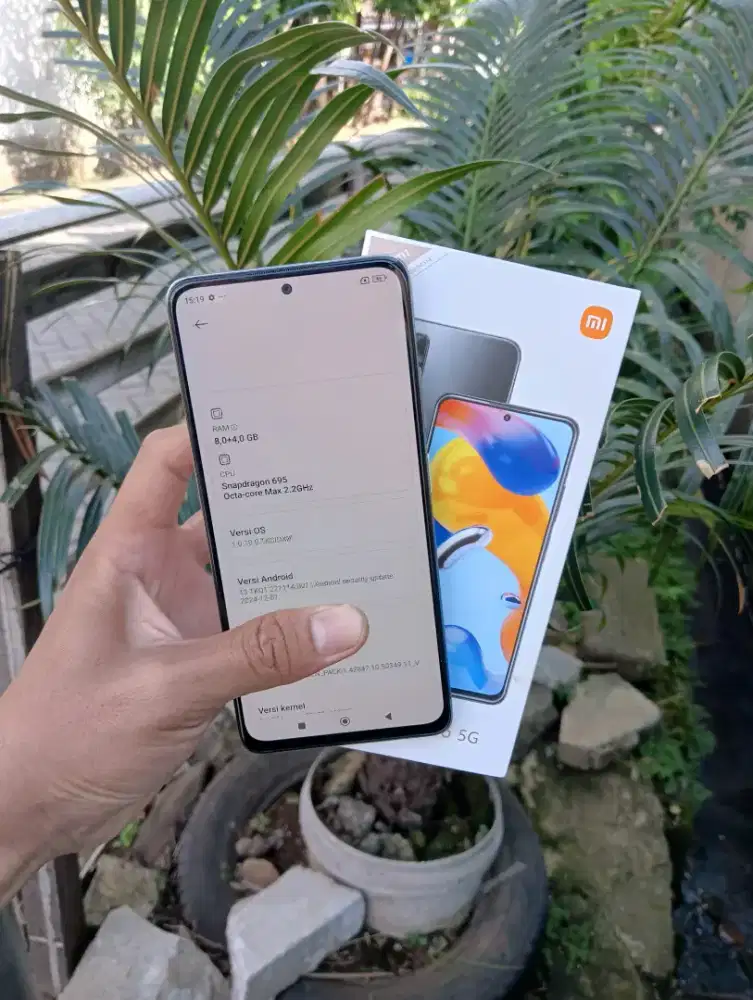 redmi note 11 pro 5G 8+8/128 fullset