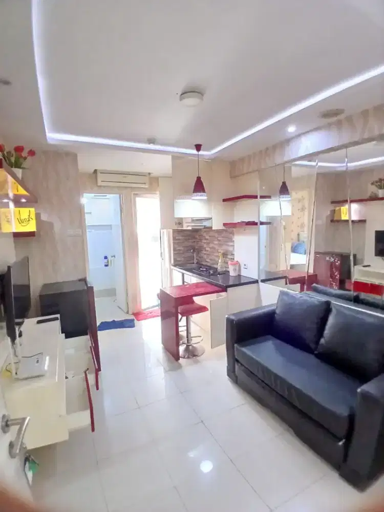 Sewa 2BF Full Furnished Twr. Flamboyan Apartemen Bassura City