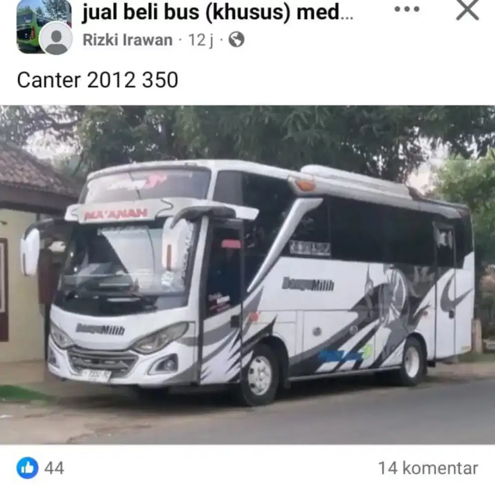 Dijual satset Mitsubishi canter 136 ps