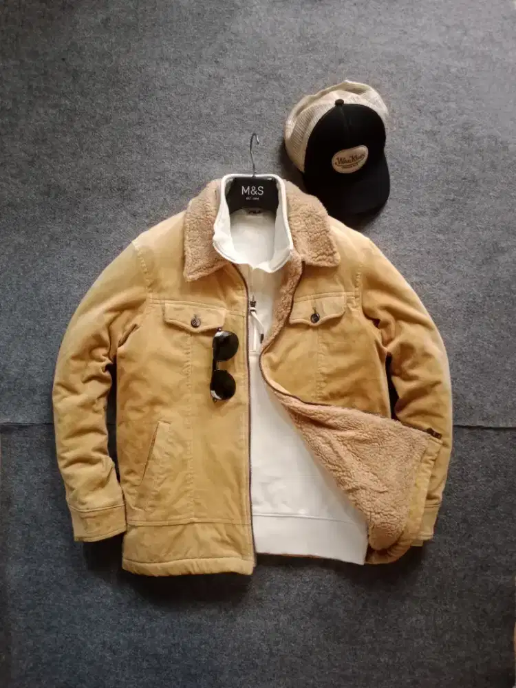 Jaket vintage cordury zerpa TAKEO TAKUCHI size L