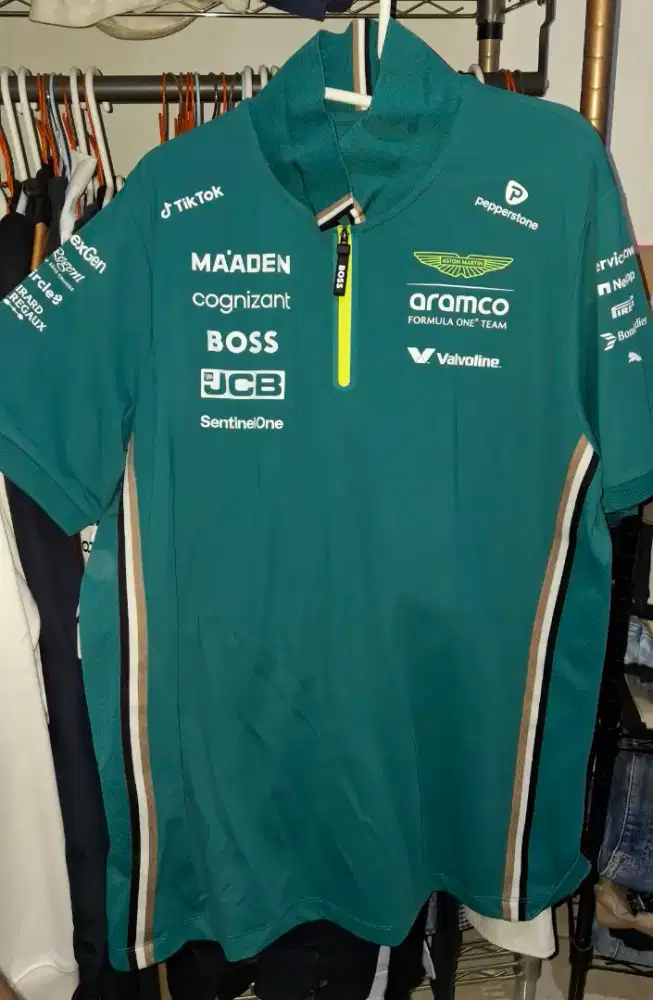 Polo Tees F1 Aston Martin 2025 size L