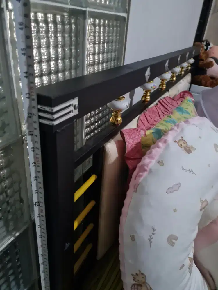 PAKET LENGKAP MURAH - Divan Dipan Ranjang Tempat Tidur Besi 160x200